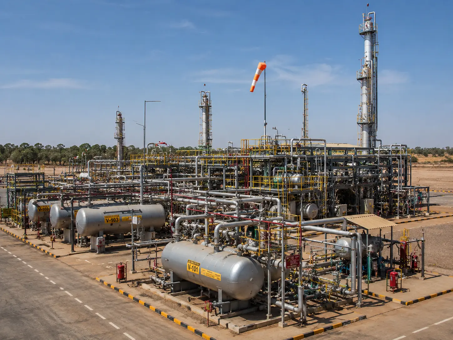 Oil & Gas Processing Facility Civil Works